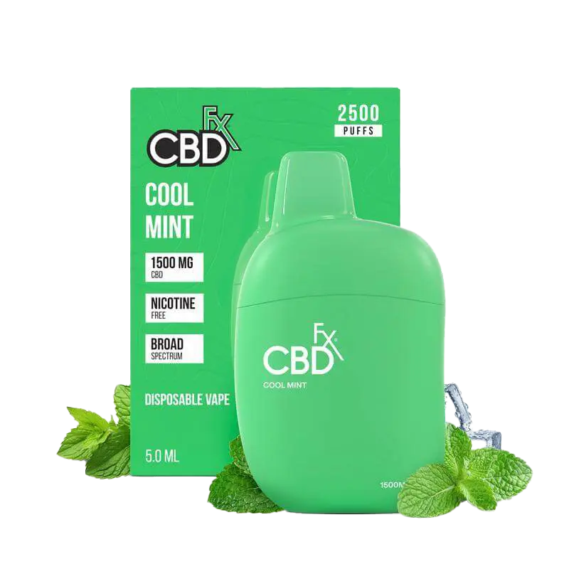 Vape de CBD Menta 1,500MG Green Wellness Market CBD Panamá
