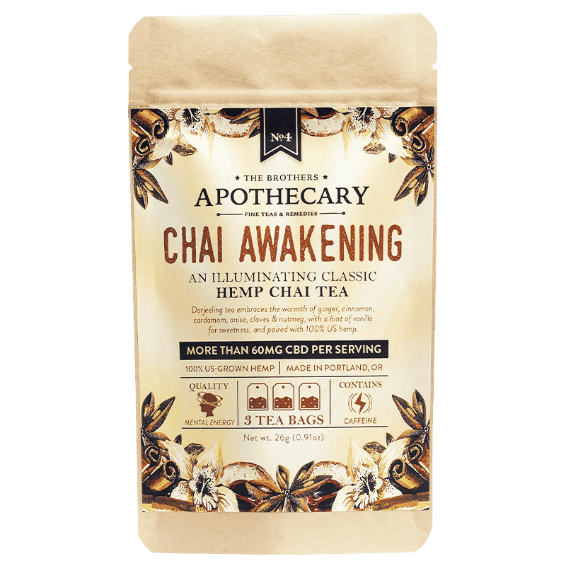 Té de CBD Chai Awakening | 60/180 mg