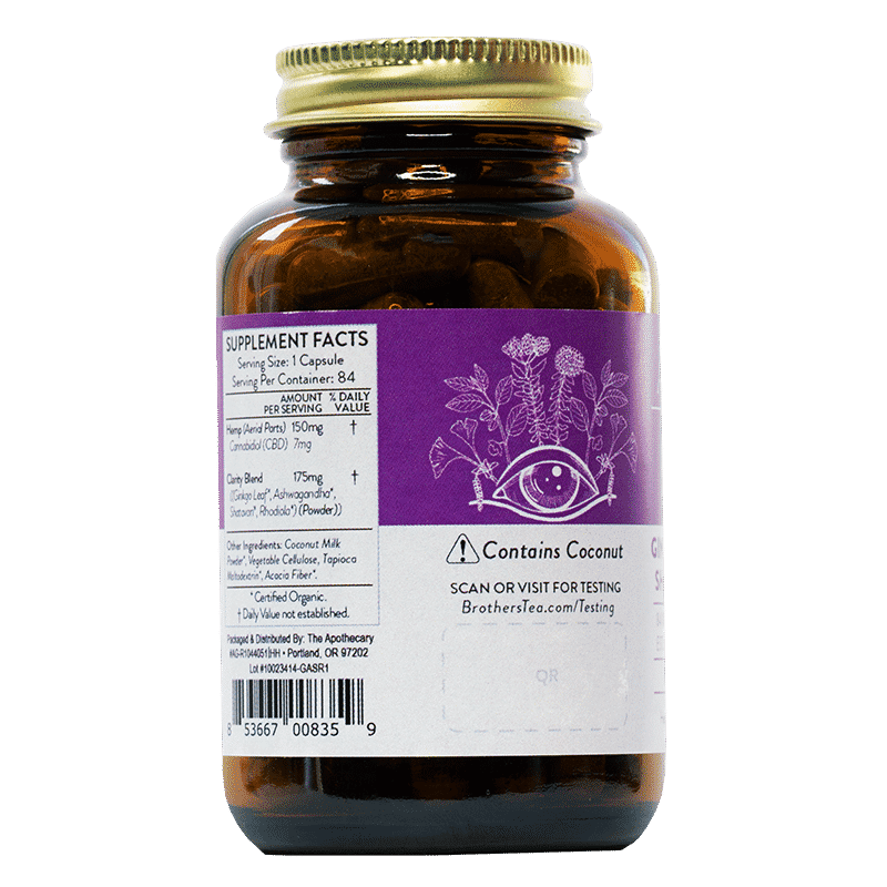 Mental Clarity CBD Capsules
