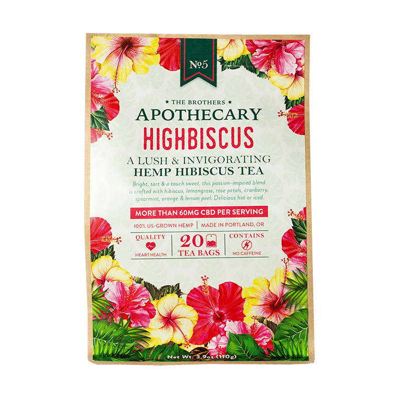Té de CBD Highbiscus | 60/180 mg