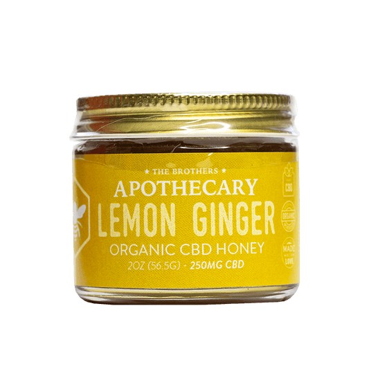 CBD Honey + Lemon and Ginger 250MG-500MG