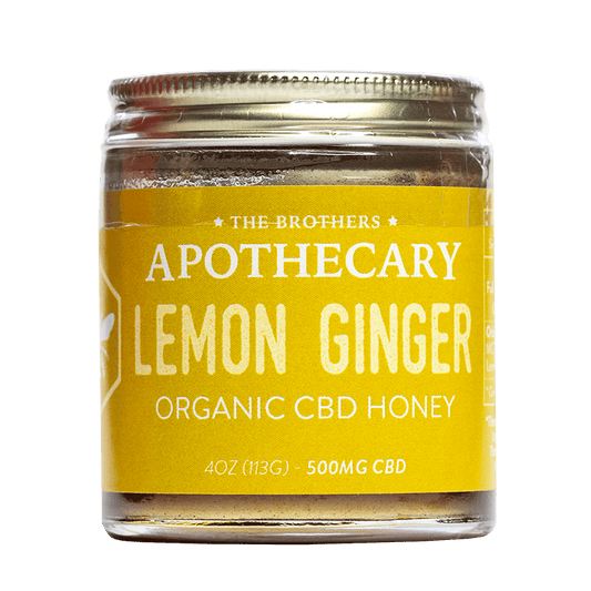 CBD Honey + Lemon and Ginger 250MG-500MG