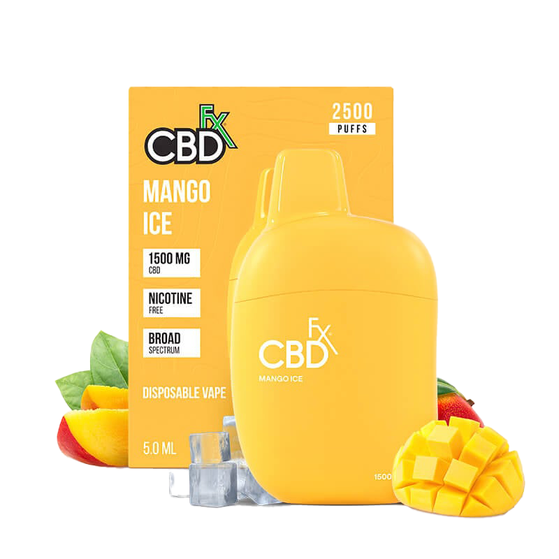 Vape de CBD Mango Ice 1,500MG Green Wellness Market CBD Panamá