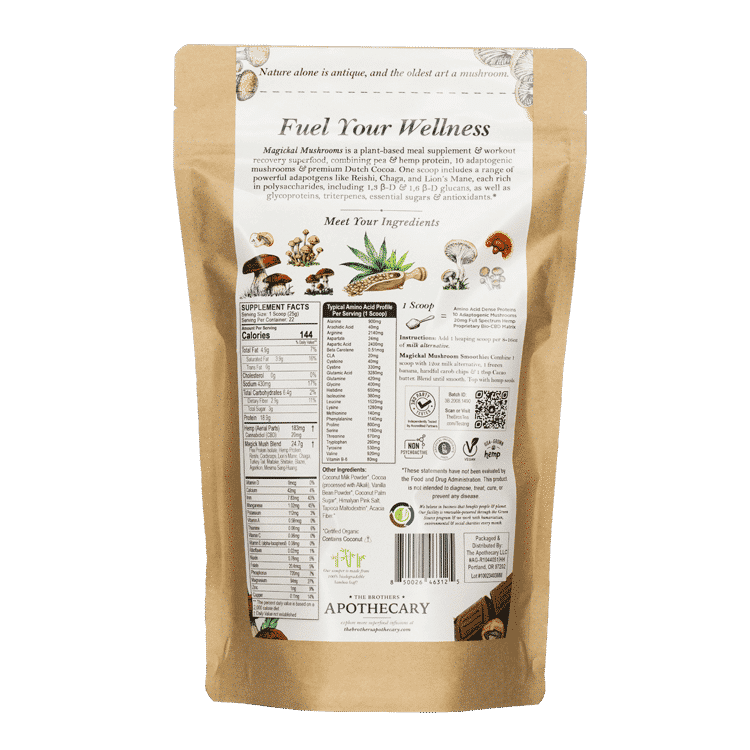 CBD + Mushroom Protein Powder | Magickal Mushroom