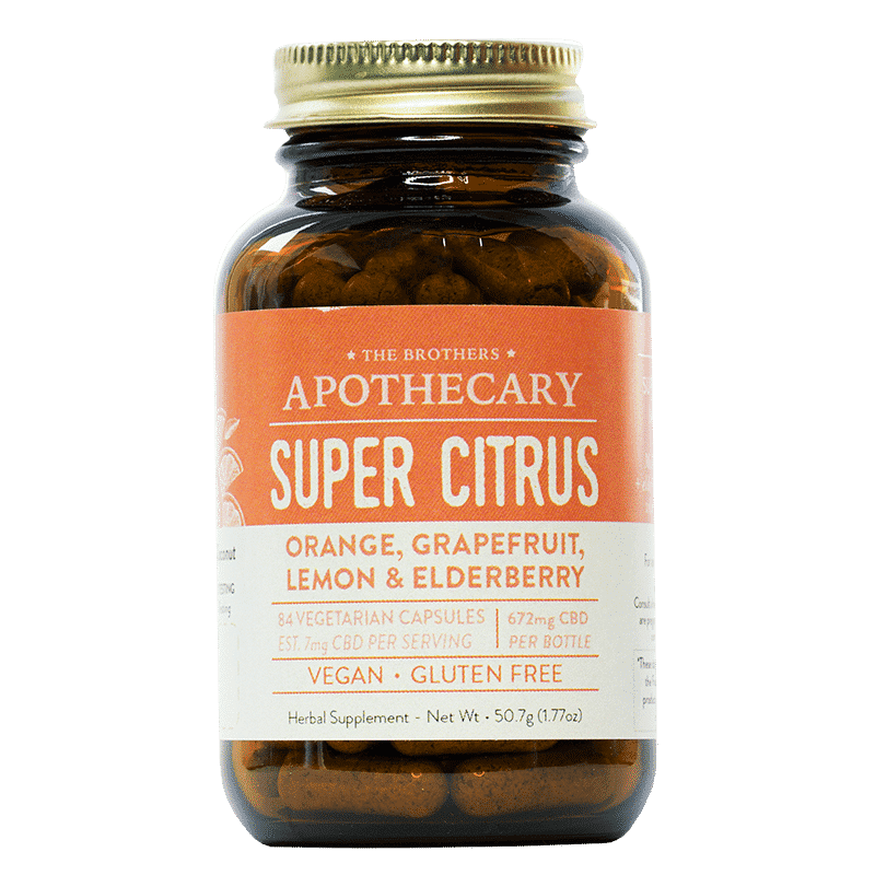 CBD Super Citrus Capsules