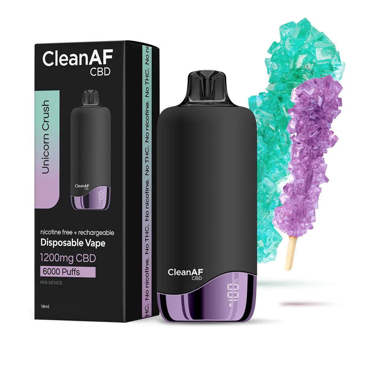 Unicorn Crush 1,200MG CBD Vape