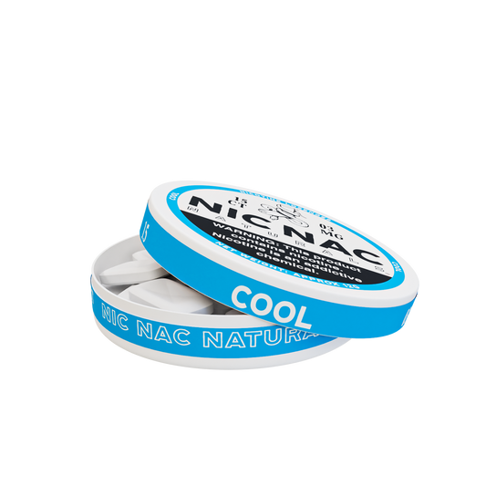 Lozenges Nic Nac Cool 3MG-6MG Nicotina Nic Nac Naturals