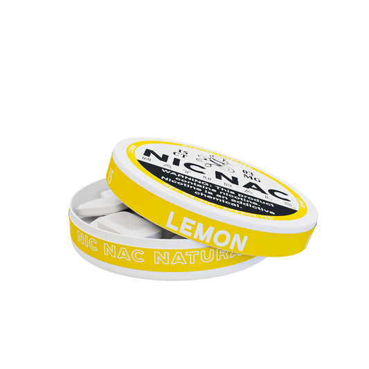 Lozenges Nic Nac Limón 3MG-6MG Nicotina Nic Nac Naturals