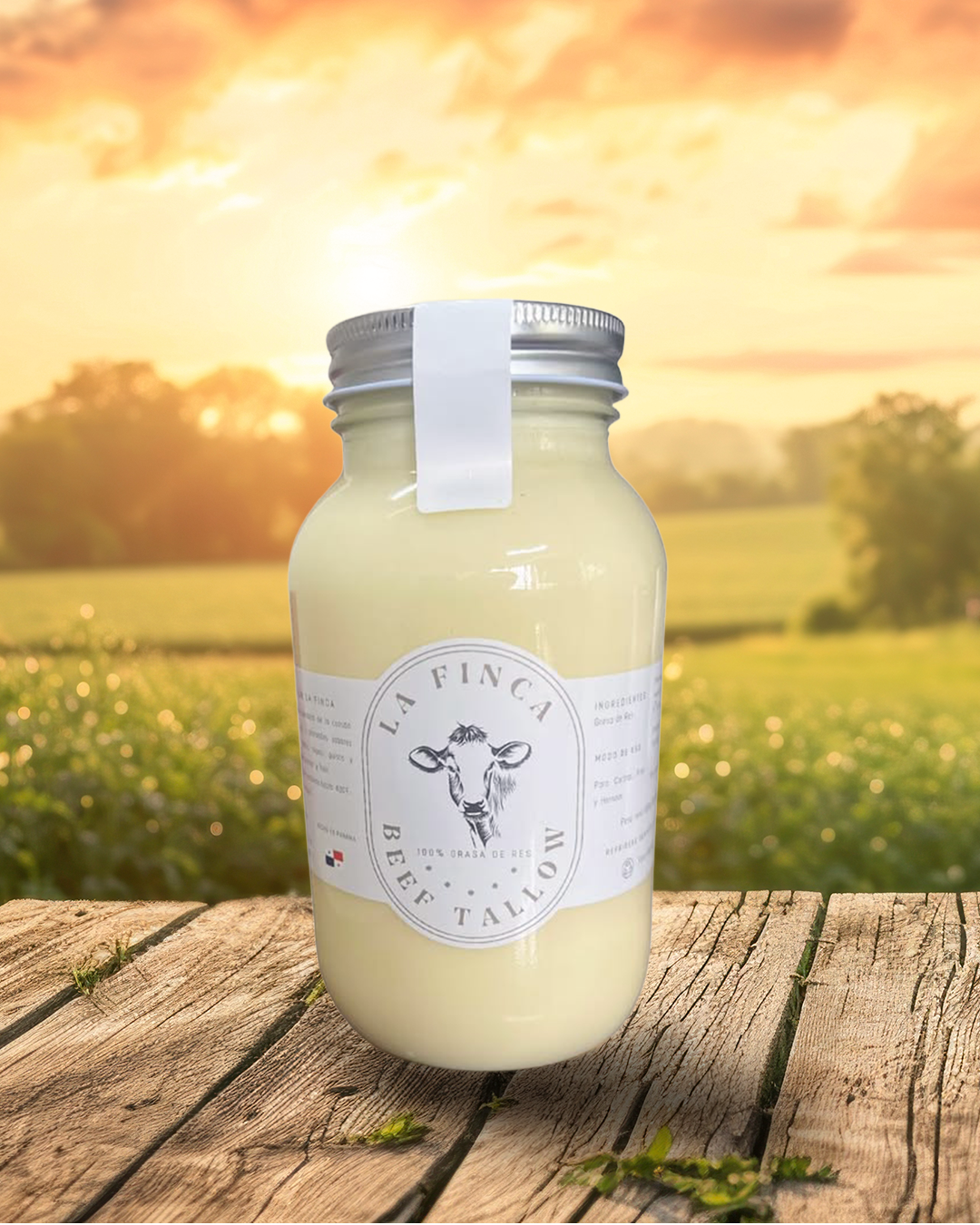 Beef Tallow (Manteca de res) La Finca 350g-455g