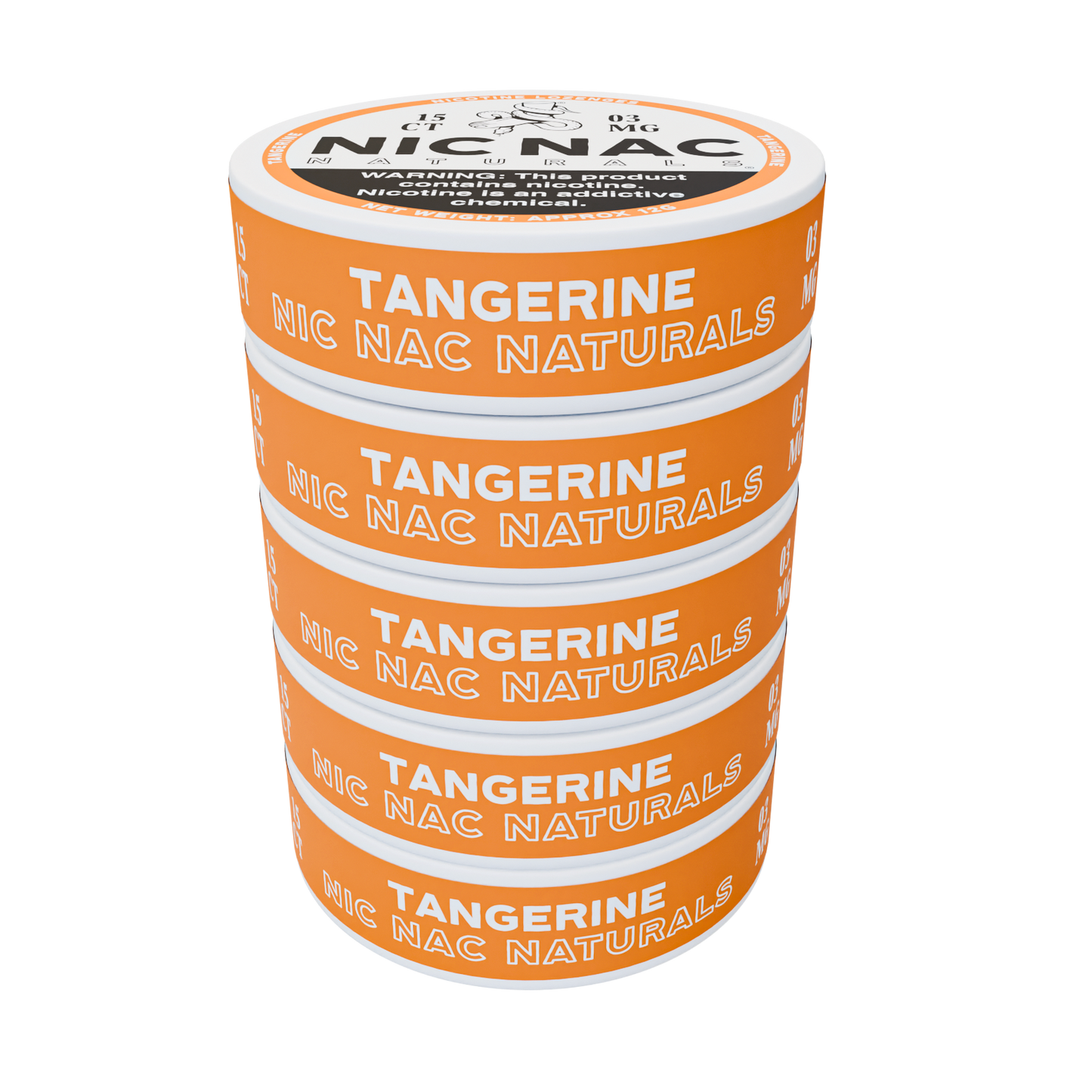Lozenges Nic Nac Mandarina 3MG-6MG Nicotina Nic Nac Naturals