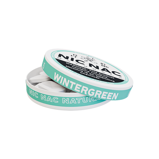 Lozenges Nic Nac Menta Wintergreen 3MG-6MG Nicotina Nic Nac Naturals