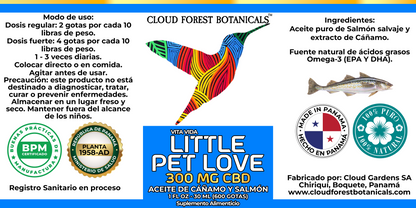 Aceites Pet Love 150/300/600 MG CBD