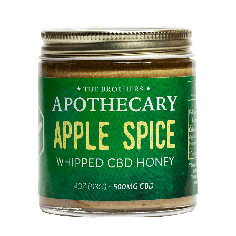 Miel de CBD + Manzana Spice 250MG-500MG