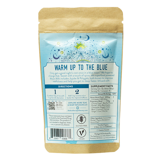 Latte con CBD | Leche de Luna Azul 180-540MG