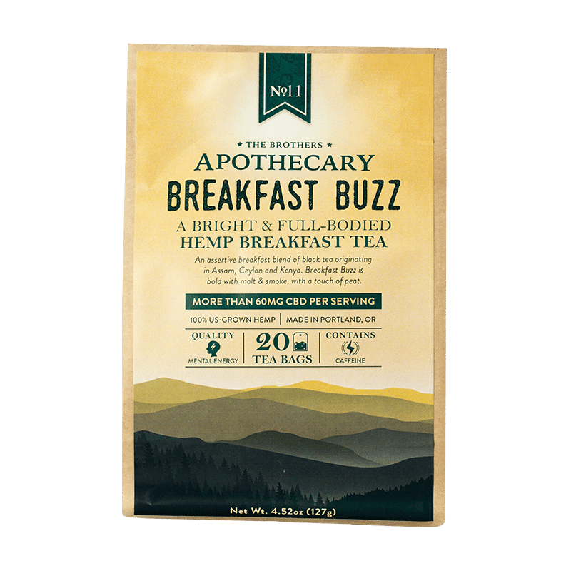 Té de CBD Breakfast Buzz | 60/180 mg