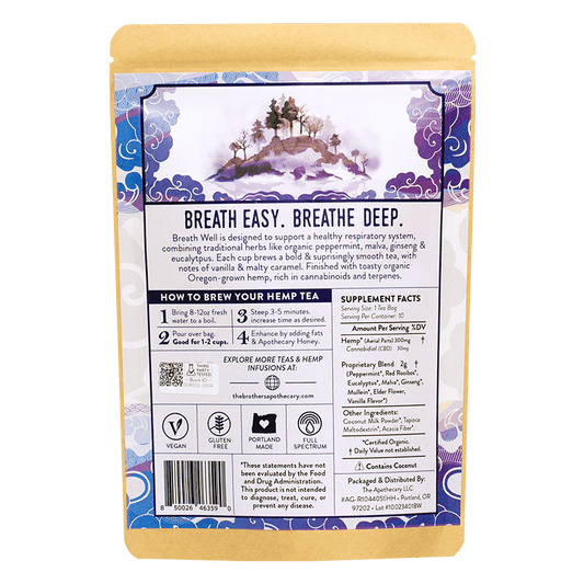 Té de CBD Breathe Well | 300 mg