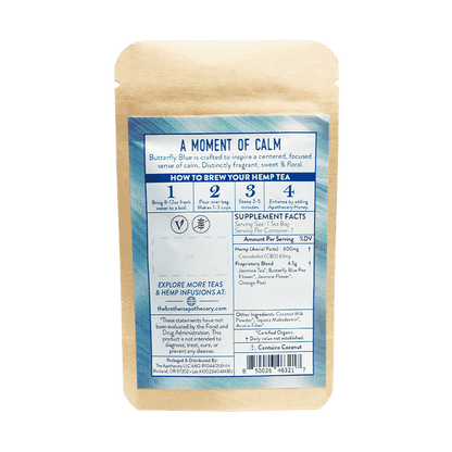 Té de CBD Butterfly Blue | 60/180 mg