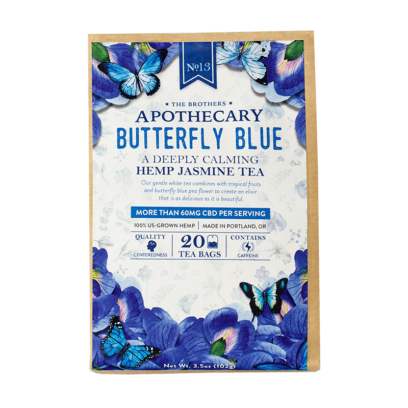Té de CBD Butterfly Blue | 60/180 mg