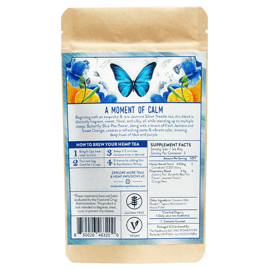 Té de CBD Butterfly Blue | 60/180 mg