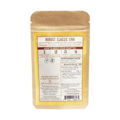 Té de CBD Chai Awakening | 60/180 mg