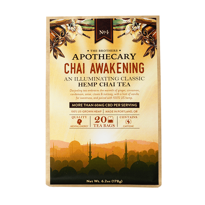 Té de CBD Chai Awakening | 60/180 mg