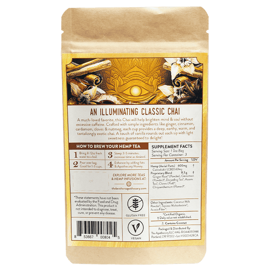 Té de CBD Chai Awakening | 60/180 mg