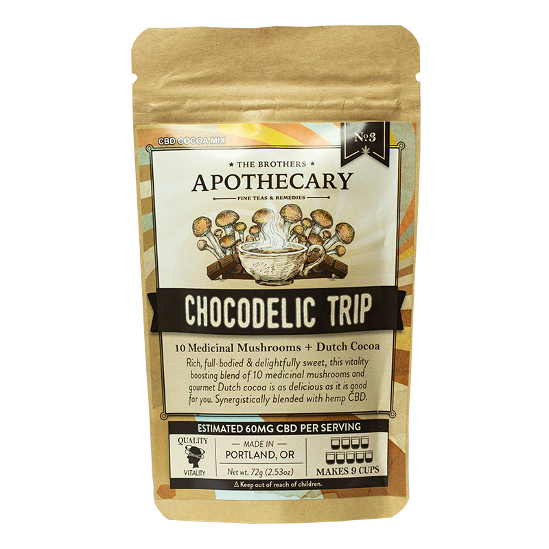 Chocolate con CBD + Hongos | Chocodelic Trip 180-540MG
