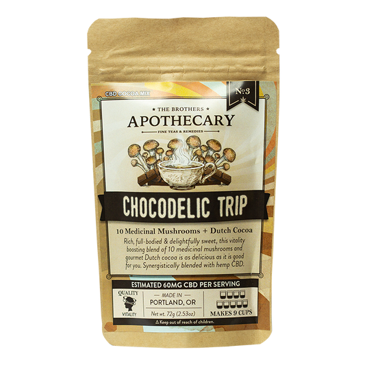 Chocolate con CBD + Hongos | Chocodelic Trip 180-540MG