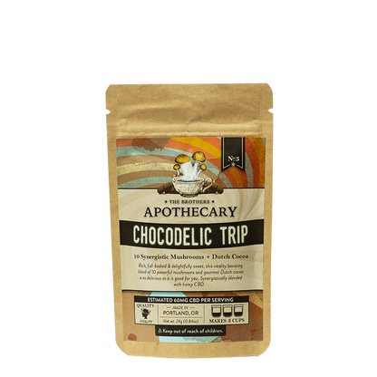 Chocolate con CBD + Hongos | Chocodelic Trip 180-540MG