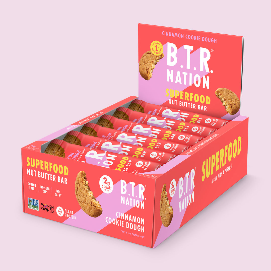 Barra de Superfoods Cinnamon Cookie Dough