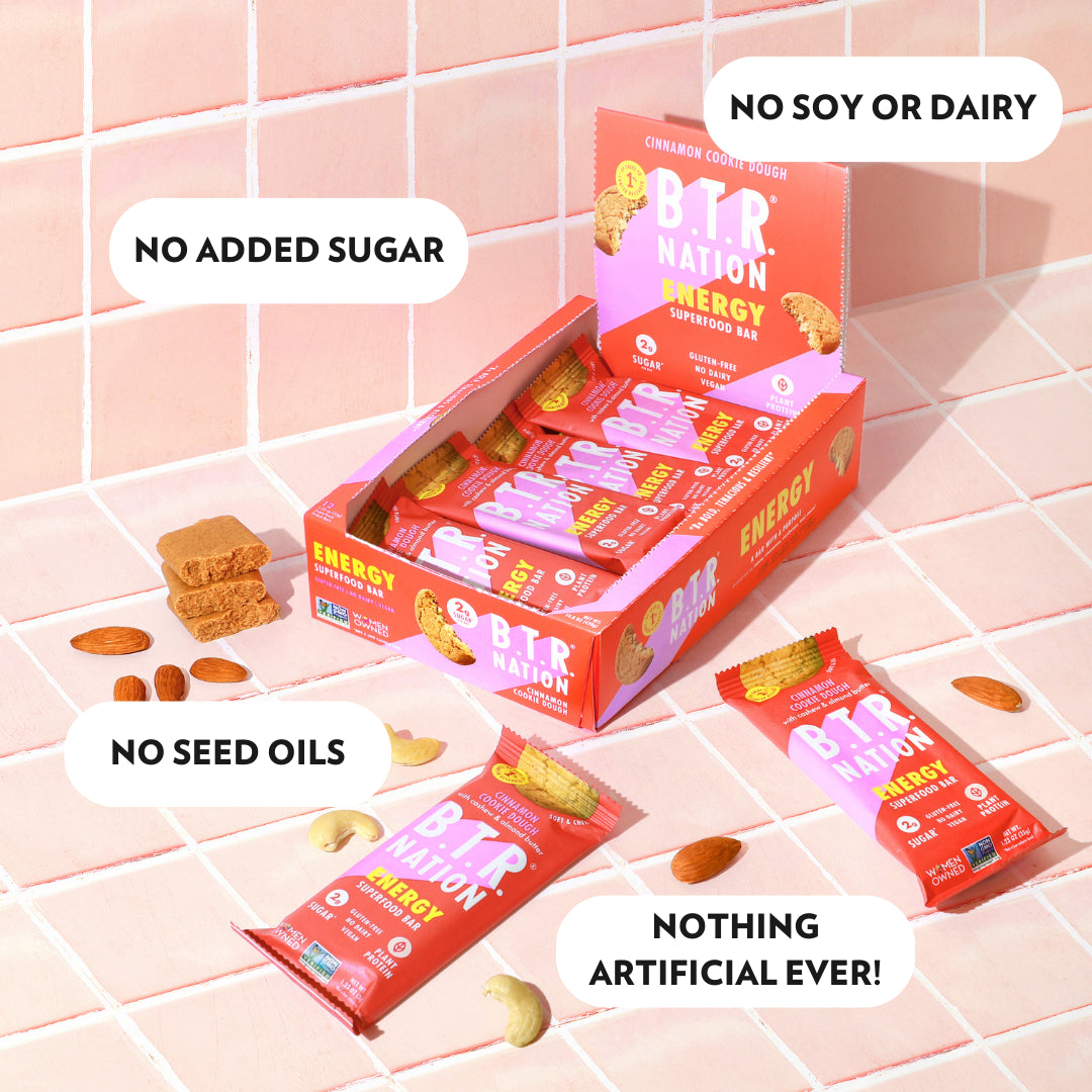 Barra de Superfoods Cinnamon Cookie Dough