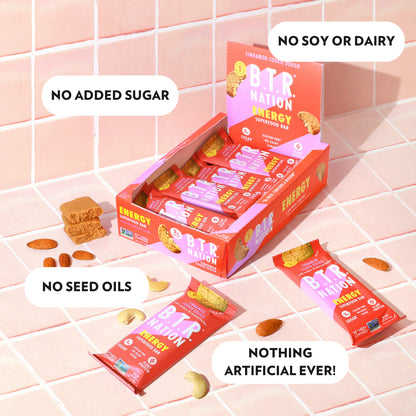 Barra de Superfoods Cinnamon Cookie Dough