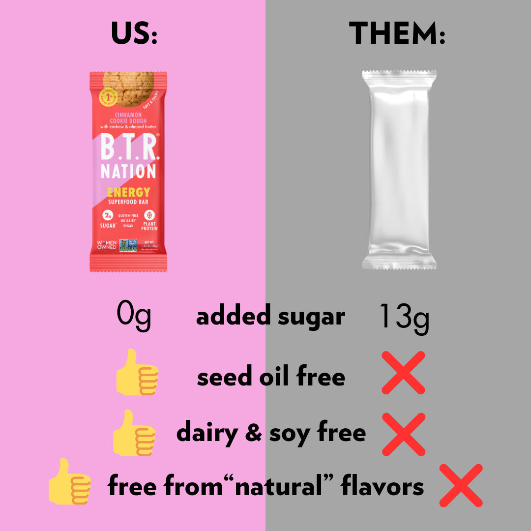 Barra de Superfoods Cinnamon Cookie Dough