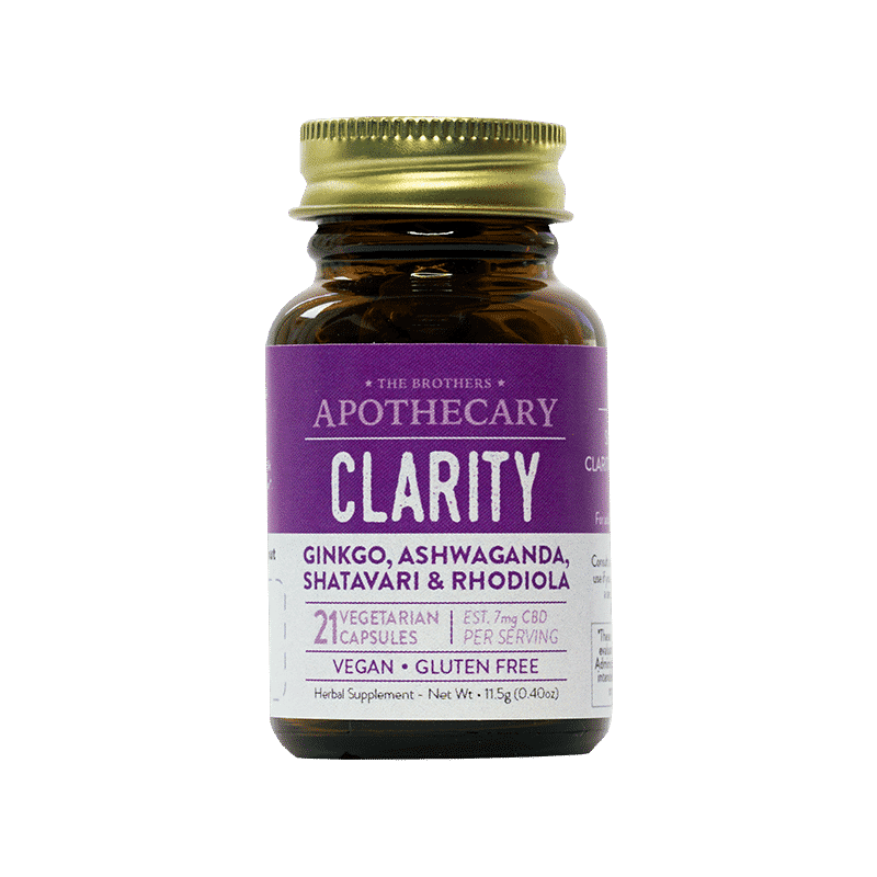 Cápsulas de CBD Mental Clarity