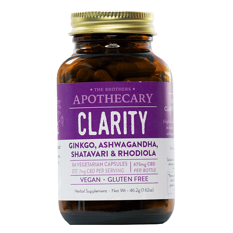 Cápsulas de CBD Mental Clarity