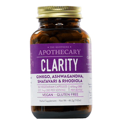 Cápsulas de CBD Mental Clarity