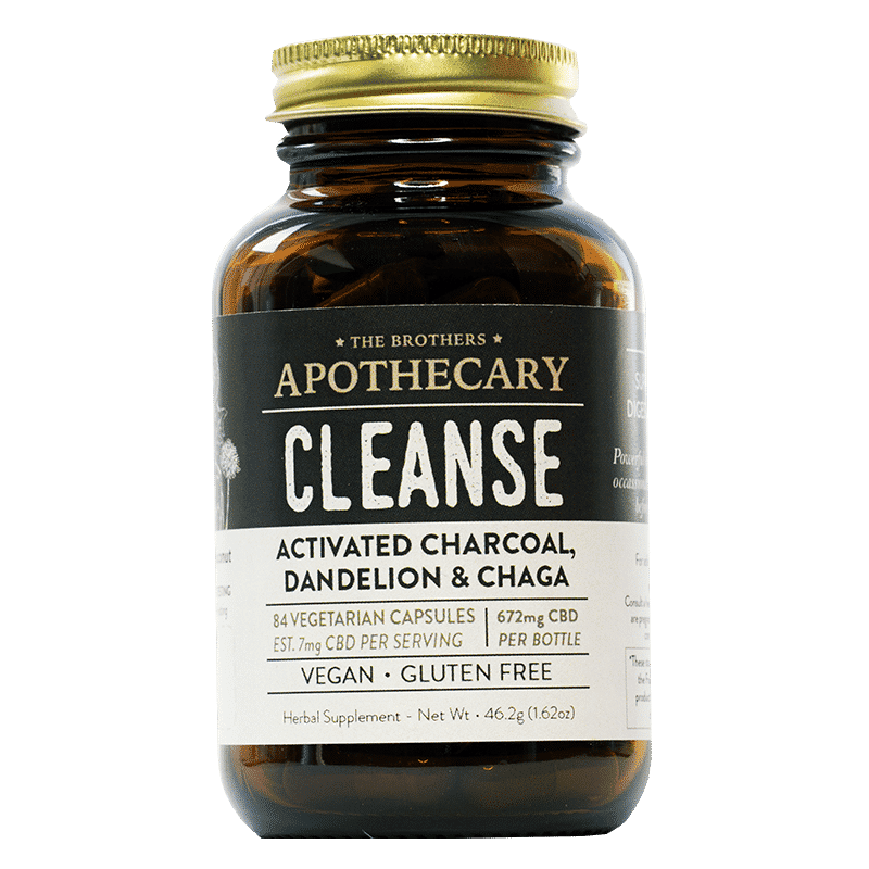 Cápsulas de CBD Cleanse