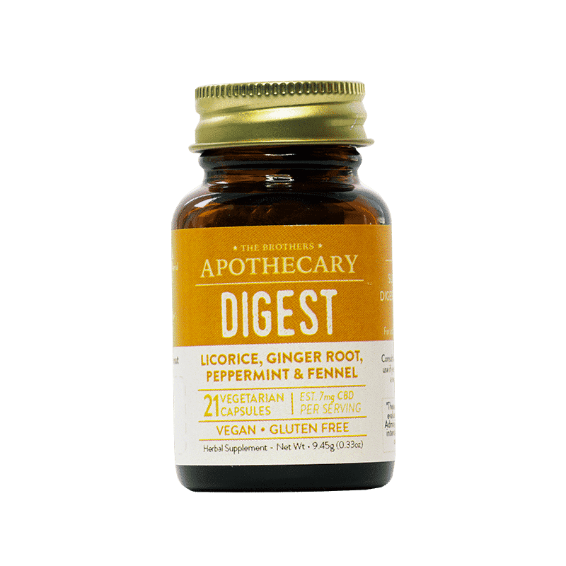 Cápsulas de CBD Digest Well