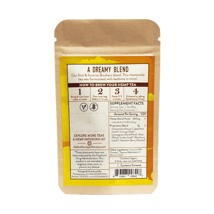 Té de CBD Golden Dream | 60/180 mg