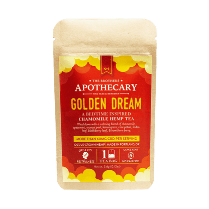 Té de CBD Golden Dream | 60/180 mg