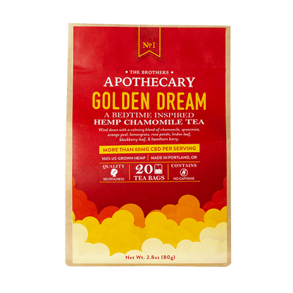 Té de CBD Golden Dream | 60/180 mg