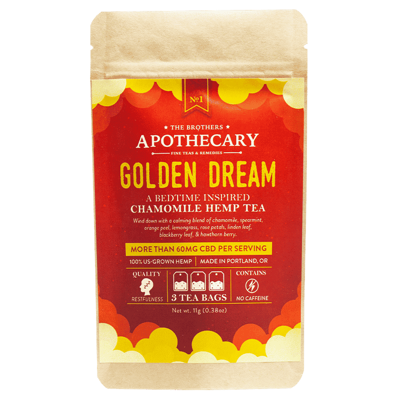 Té de CBD Golden Dream | 60/180 mg