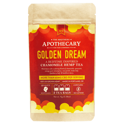 Té de CBD Golden Dream | 60/180 mg