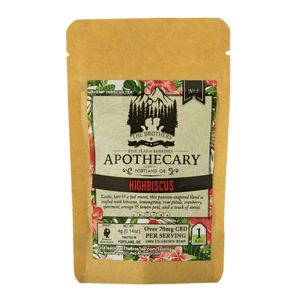 Té de CBD Highbiscus | 60/180 mg