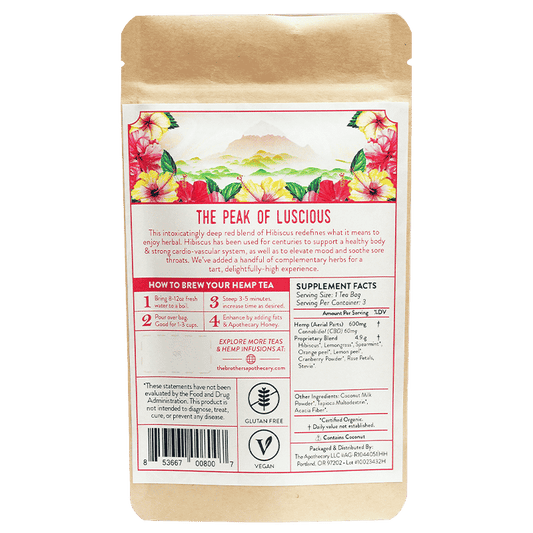 Té de CBD Highbiscus | 60/180 mg