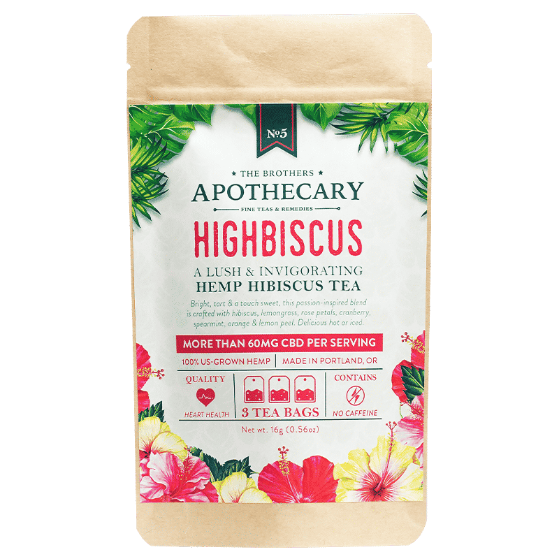 Té de CBD Highbiscus | 60/180 mg