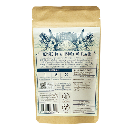 Horchata con CBD | Horchaga 180-540MG