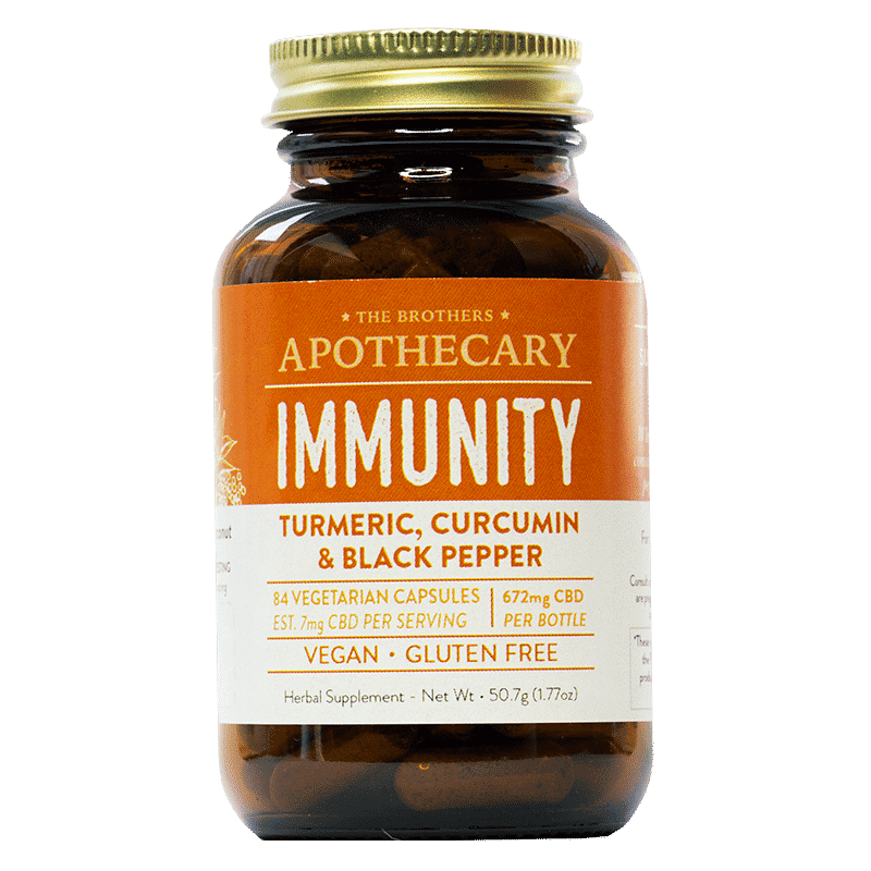 Cápsulas de CBD Immunity