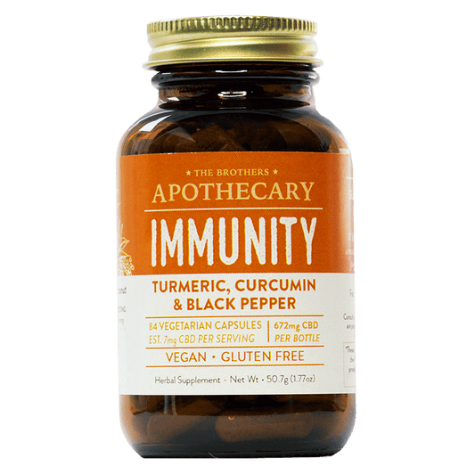 Cápsulas de CBD Immunity