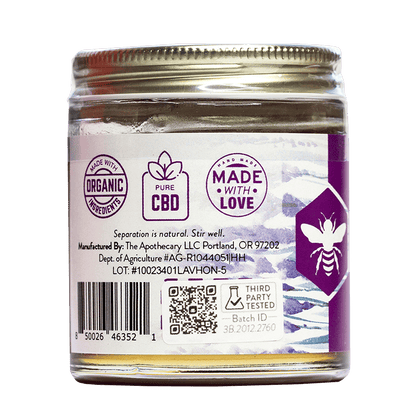 Miel de CBD + Lavanda 250MG-500MG